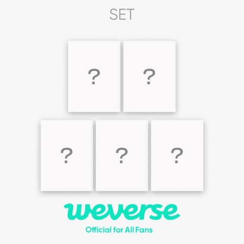 [WEVERSE POB] LE SSERAFIM – 3rd Mini Album [EASY] (COMPACT ver.) Set