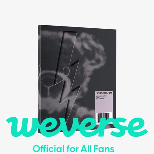 [WEVERSE POB] LE SSERAFIM – 4th Mini Album [CRAZY] (BALACLAVA ver.)