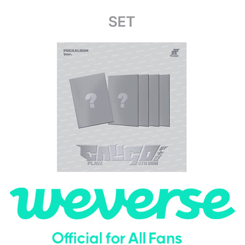[WEVERSE POB] PLAVE – 4th Mini Album [Caligo Pt.2] (POCAALBUM Ver.) (Set)