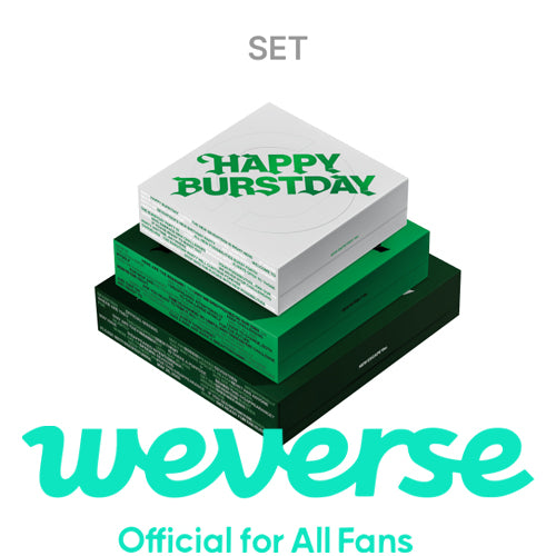 [WEVERSE POB] SEVENTEEN – 5th Album [HAPPY BURSTDAY] (Set)