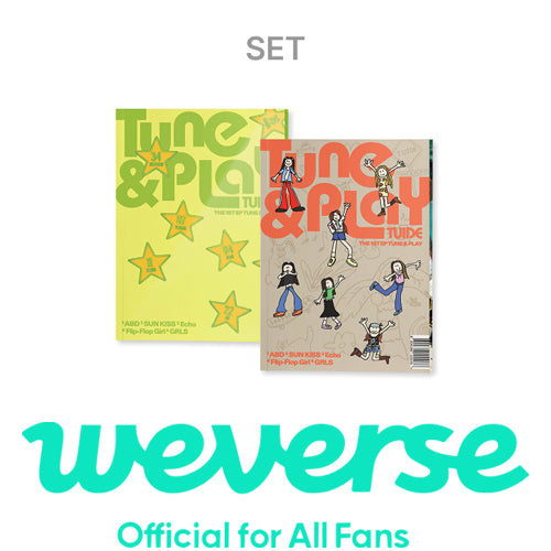 [WEVERSE POB] TUIDE – The 1st EP [TUNE & PLAY] (Set)