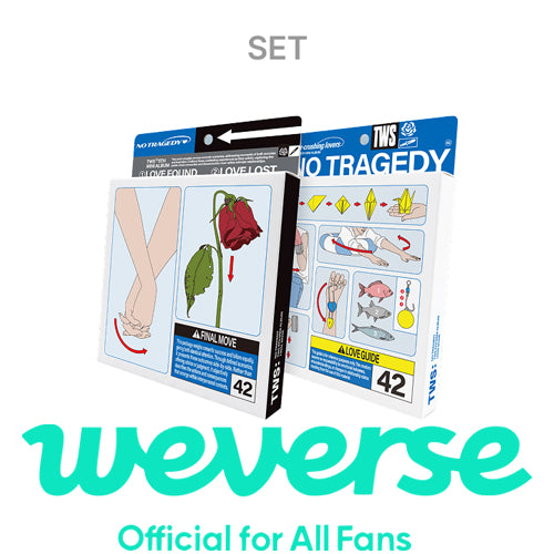 [WEVERSE POB] TWS – 5th Mini Album [NO TRAGEDY] (Set)