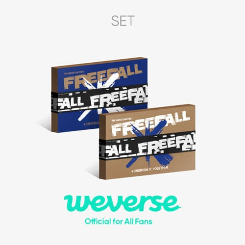 [WEVERSE POB] TXT – The Name Chapter [FREEFALL] (Weverse Albums ver.) Set