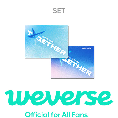 [WEVERSE POB] TXT – The Star Chapter [TOGETHER] (Weverse Albums ver.) (Set)