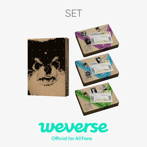 [WEVERSE POB][Early bird POB] (BTS) V – [Layover] (Set) + [Layover] (Weverse Albums ver.) Set