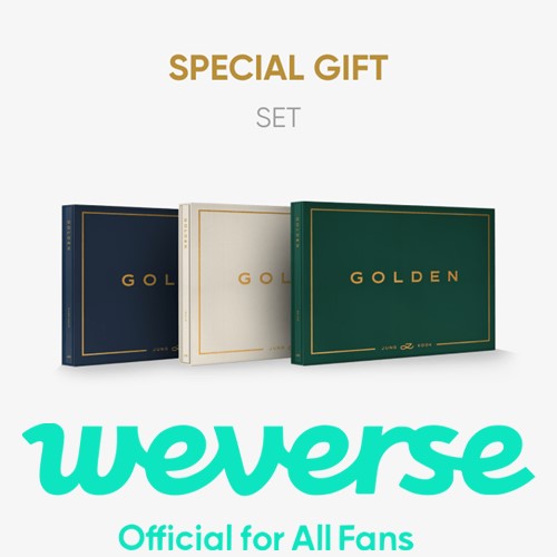 [SPECIAL GIFT] Jung Kook (BTS) – [GOLDEN] (Set)