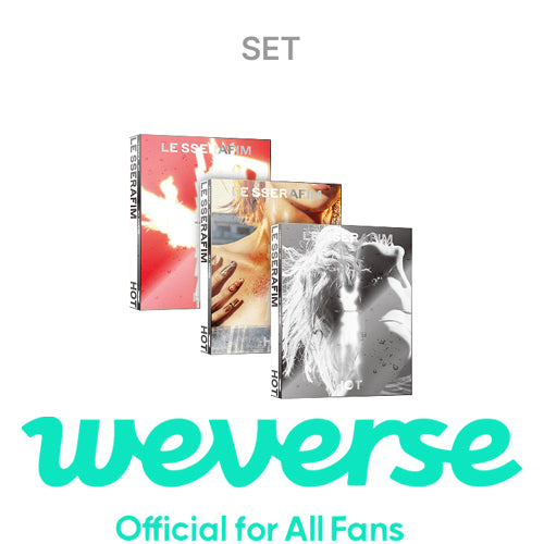 [WEVERSE POB] LE SSERAFIM – 5th Mini Album [HOT] (SET)