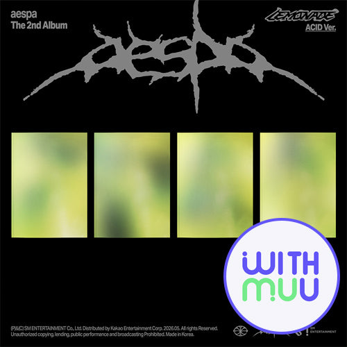 [WITHMUU POB] aespa – 2nd Album [LEMONADE] (ACID Ver.)
