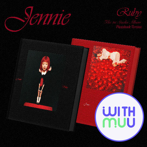 [WITHMUU POB] (BLACKPINK) JENNIE – The 1st Studio Album [Ruby] (Photobook)
