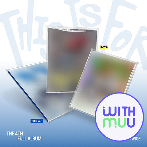 [WITHMUU POB] TWICE – 4th Album [THIS IS FOR] (SET)