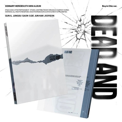 Xdinary-Heroes – 8th Mini Album [DEAD AND] (PHOTOBOOK ver.)