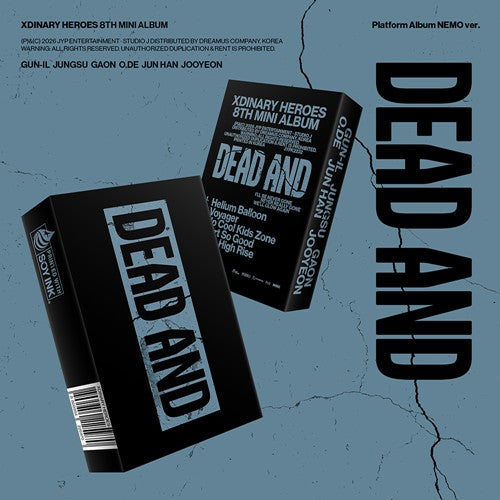 Xdinary-Heroes – 8th Mini Album [DEAD AND] (Platform Album NEMO ver.)