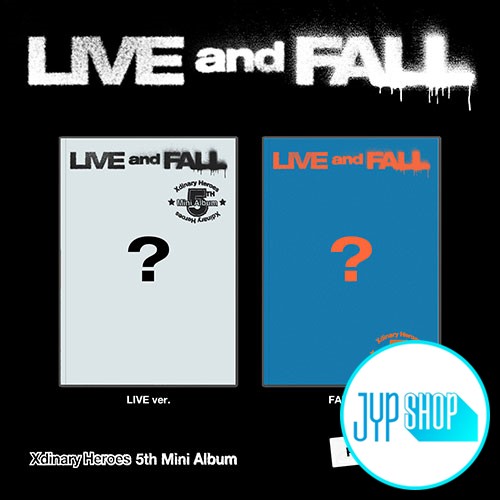 [JYP SHOP POB] Xdinary-Heroes – 5th Mini Album [LIVE and FALL]