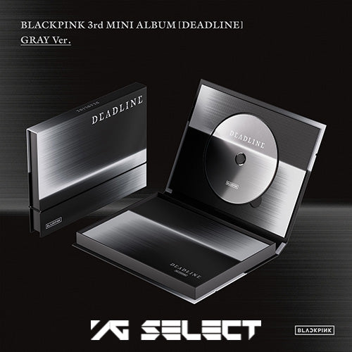 [YG SELECT POB] BLACKPINK – 3rd MINI ALBUM [DEADLINE] (GRAY Ver.)