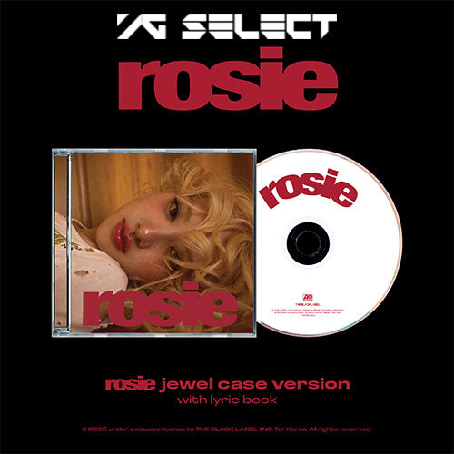 [YG SELECT POB] ROSE (BLACKPINK) – First Studio Album [rosie] (JEWEL)