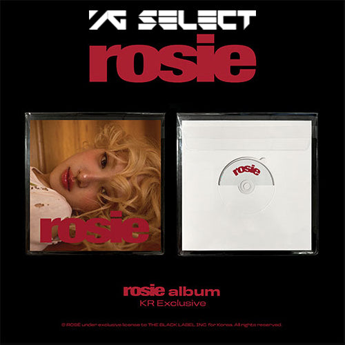 [YG SELECT POB] ROSE (BLACKPINK) – First Studio Album [rosie] (KR Exclusive)