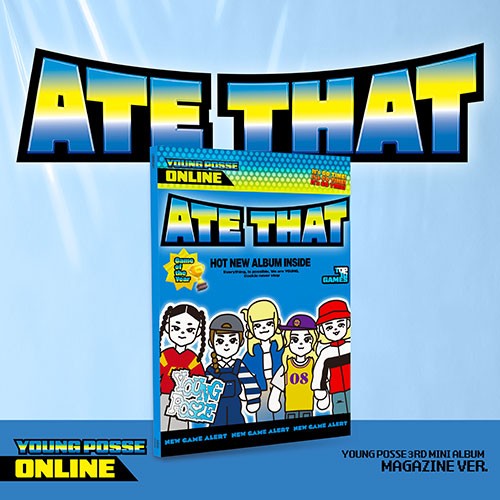 YOUNG POSSE – 3rd EP [ATE THAT] (Magazine Ver.)
