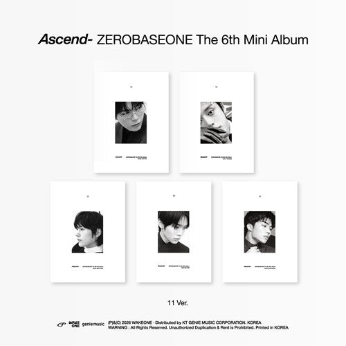 ZEROBASEONE – The 6th Mini Album [Ascend-] (11 Ver.)