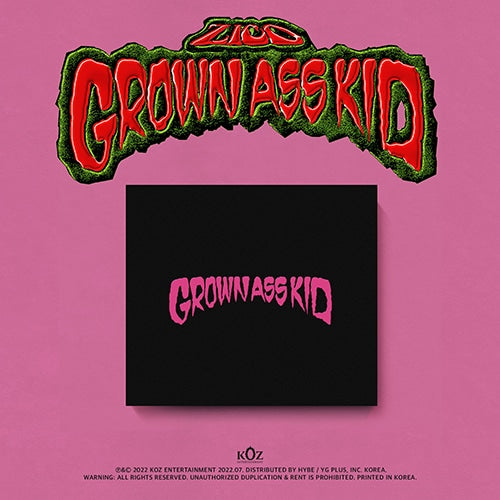 ZICO – 4th Mini album [Grown Ass Kid] (Jewel Ver.)